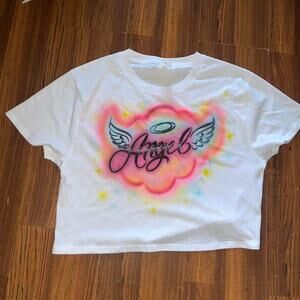 Custom any size airbrushed angel